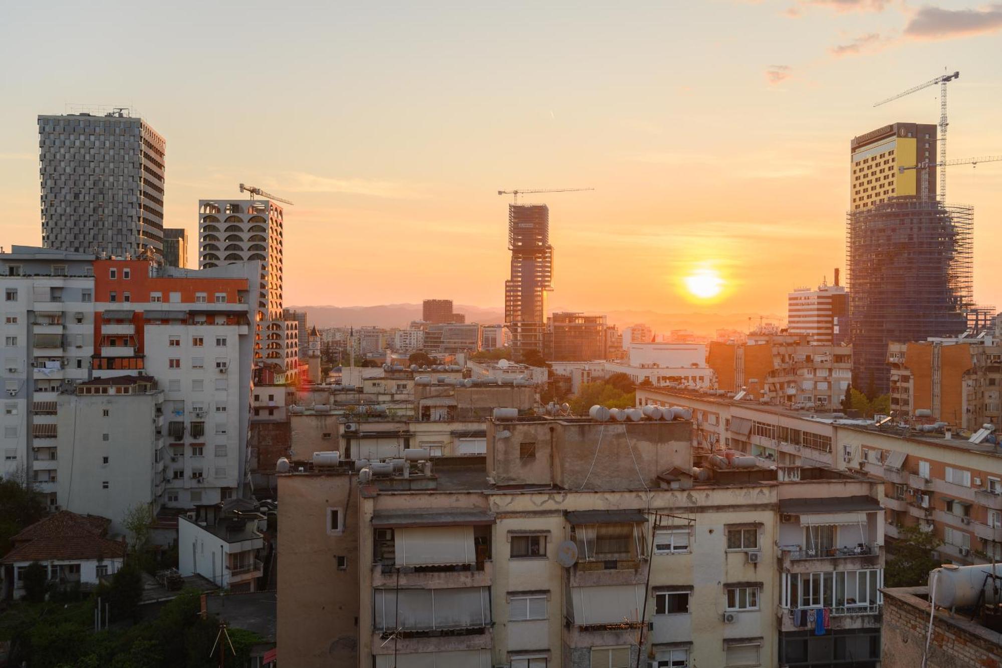Terrace Tirana Cityscape 2 Esterno foto